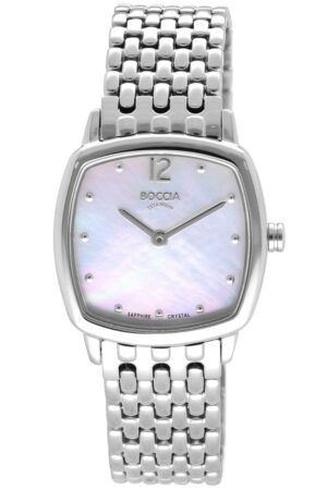 Boccia 3353-01 Damen-Armbanduhr Titan mit Saphirglas