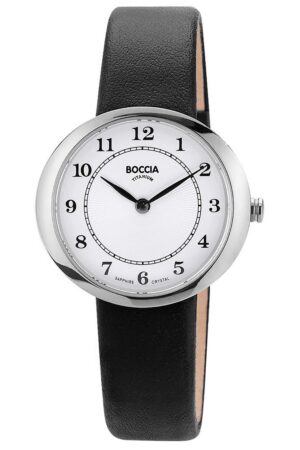 Boccia 3344-05 Damenarmbanduhr Titan Schwarz