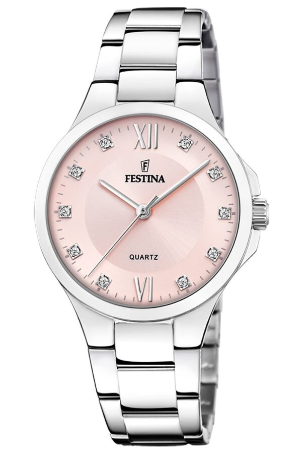 Festina F20582/2 Damen-Armbanduhr Stahl/Roséfarben