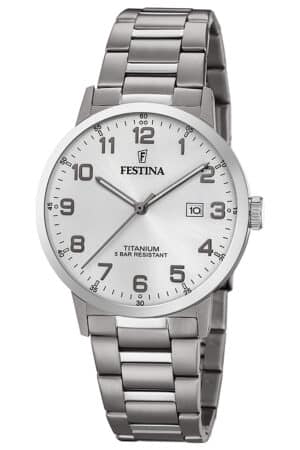 Festina F20435/1 Herren-Armbanduhr Titan