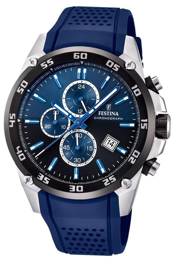 Festina F20330/A Herrenuhr Chronograph Dunkelblau