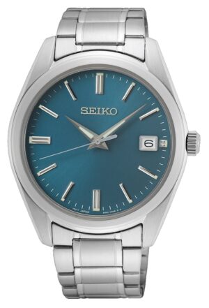 Seiko SUR525P1 Herrenuhr Quarz mit Saphirglas