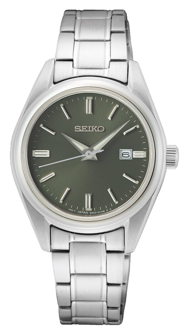 Seiko SUR533P1 Damen-Armbanduhr Quarz mit Saphirglas