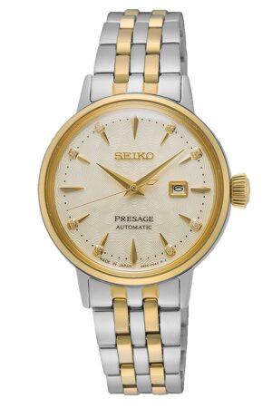 Seiko SRE010J1 Presage Damenuhr Cocktail Time Automatik Zweifarbig