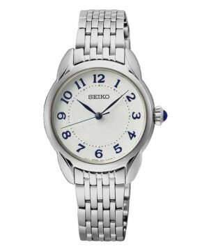 Seiko SUR561P1 Damenuhr Quarz Silberfarben