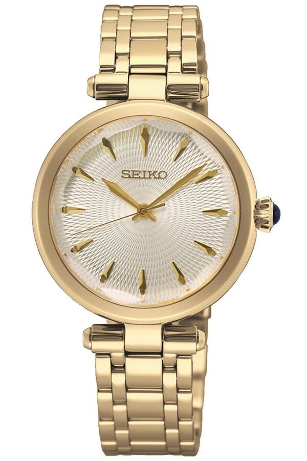 Seiko SRZ554P1 Damenuhr Quarz Goldfarben