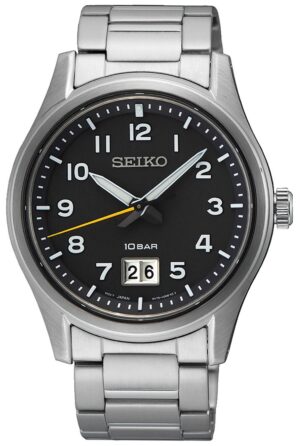 Seiko SUR569P1 Herren-Quarzuhr mit Großdatum