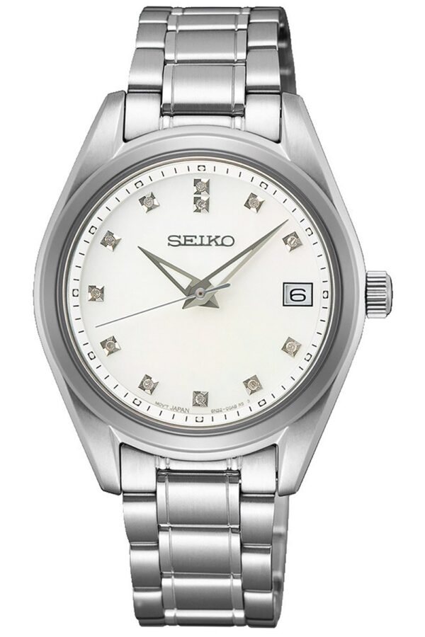 Seiko SUR579P1 Damenuhr mit Saphirglas Perlmutt