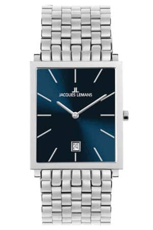 Jacques Lemans 1-2173H Herrenuhr Nizza Blau