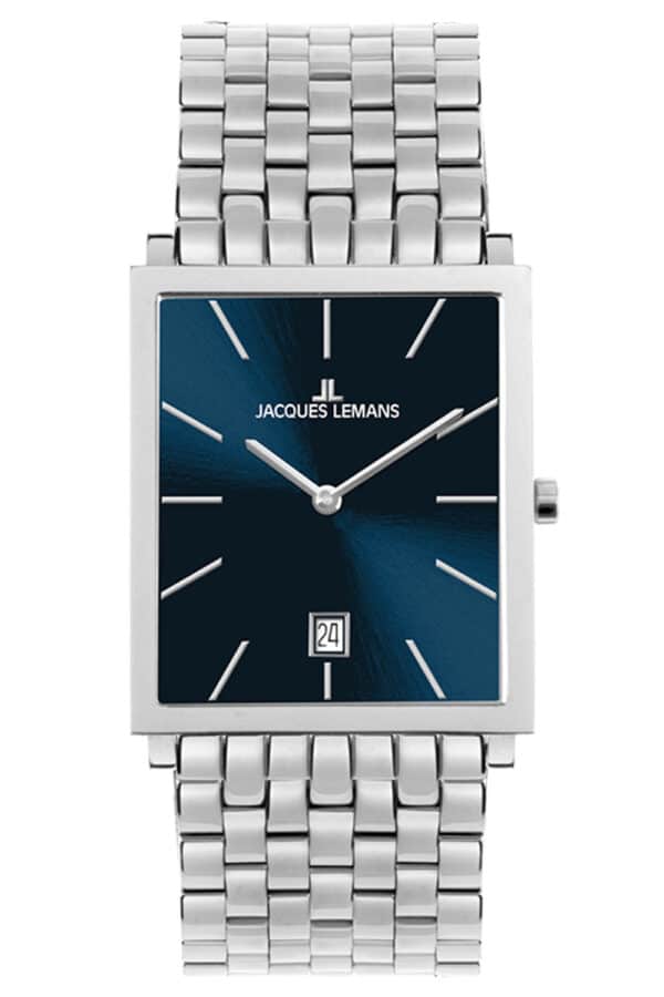 Jacques Lemans 1-2173H Herrenuhr Nizza Blau