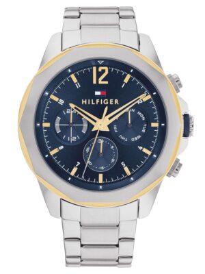 Tommy Hilfiger 1792059 Herrenuhr Lars Multifunktion Bicolor/Blau