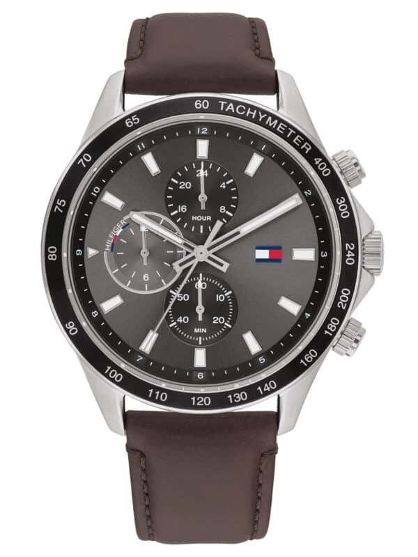 Tommy Hilfiger 1792015 Herrenuhr Miles Multifunktion Braun/Schwarz