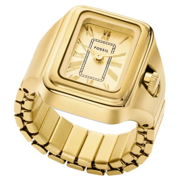 Fossil ES5343 Damenuhr Ring Raquel Goldfarben