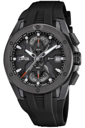 Lotus 18943/6 Herren-Armbanduhr Chronograph Vortex Schwarz