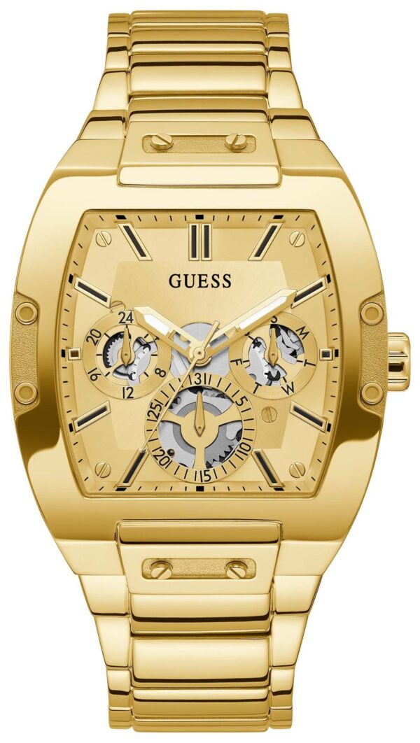 Guess GW0456G2 Herrenuhr Multifunktion Phoenix Goldfarben