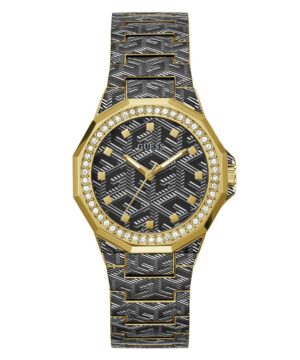 Guess GW0597L1 Damenuhr Misfit Grau/Goldfarben