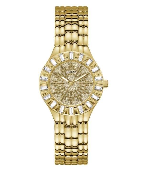 Guess GW0602L2 Damen-Armbanduhr Firework Goldfarben