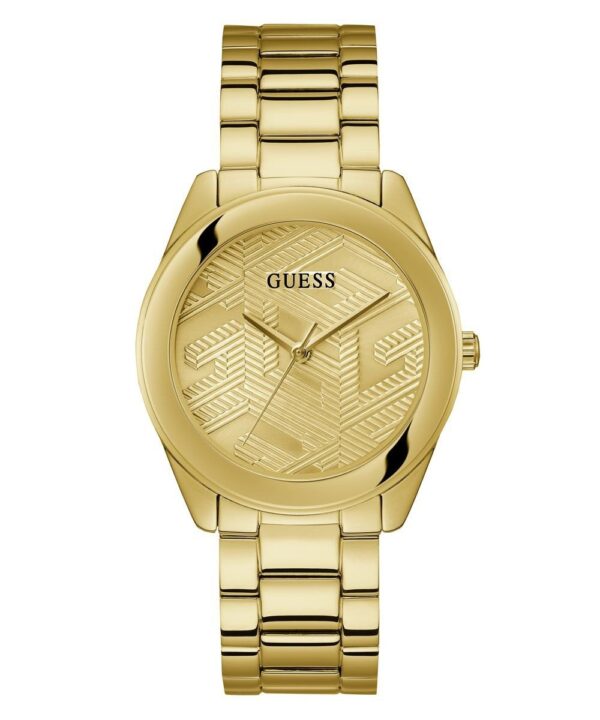 Guess GW0606L2 Damen-Armbanduhr Cubed Goldfarben