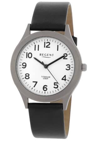 Regent F-842 Titan Herrenuhr mit Lederband