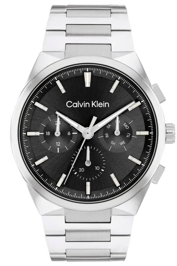 Calvin Klein 25200459 Herrenuhr Distinguish Multifunktion Stahl/Schwarz