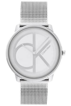 Calvin Klein 25200027 Herren-Armbanduhr CK Iconic mit Meshband