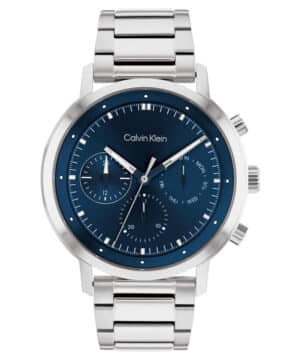 Calvin Klein 25200063 Herrenuhr Gauge Multifunktion Stahl/Blau