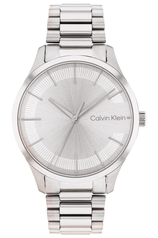 Calvin Klein 25200041 Damenuhr CK Iconic Silberfarben