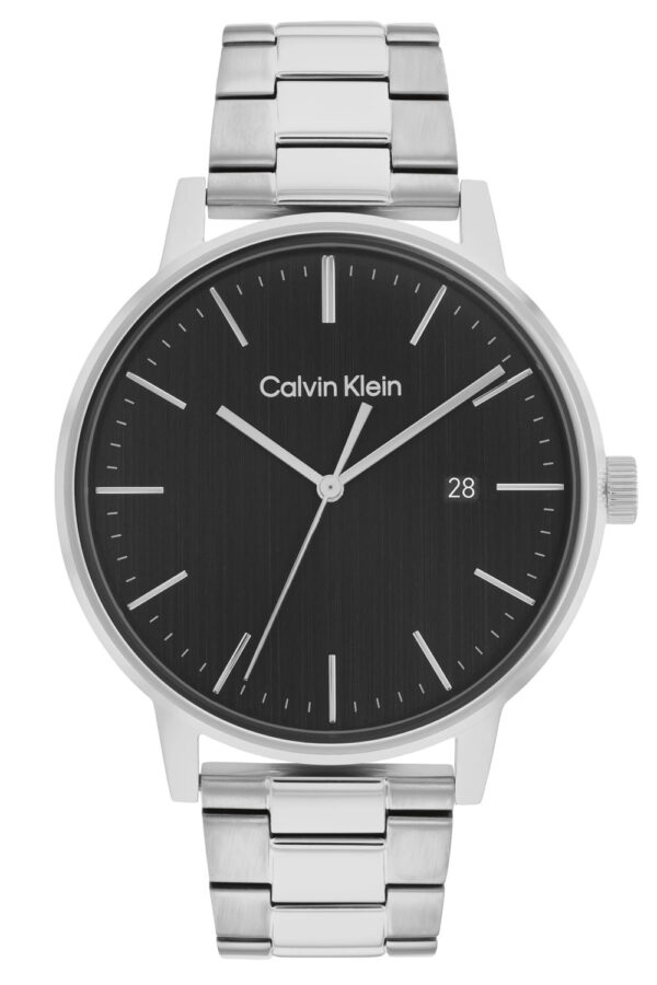 Calvin Klein 25200053 Herrenuhr Linked Bracelet Stahl/Schwarz