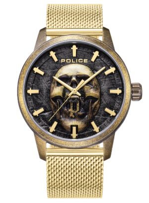 Police PEWJG0005504 Herrenuhr Goldfarben