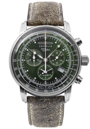 Zeppelin 8680-4 Herren-Alarm-Chronograph 100 Jahre Zeppelin