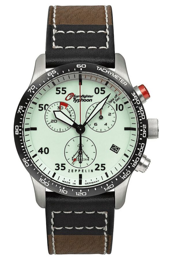 Zeppelin 7298-5 Herrenuhr Chronograph Eurofighter