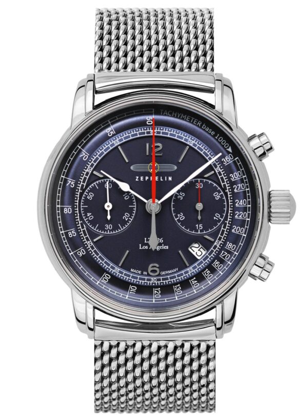 Zeppelin 8614M-3 Herrenuhr Automatik Chronograph LZ126 Los Angeles