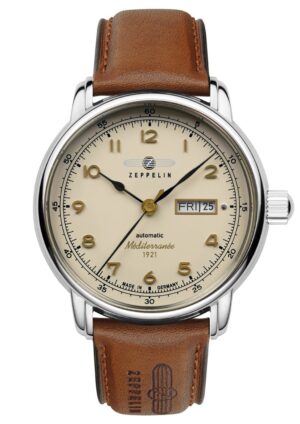 Zeppelin 9664-5 Herrenuhr Automatik 100 Jahre Méditerranée