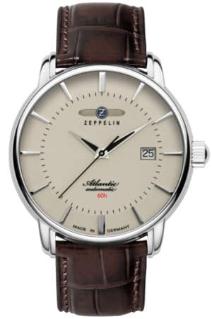 Zeppelin 8460-5 Herrenuhr Automatik Atlantic Braun/Beige