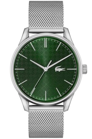 Lacoste 2011189 Herrenuhr Vienna Stahl/Grün