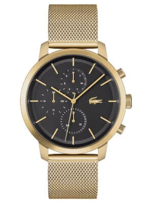 Lacoste 2011195 Herrenuhr Replay Multifunktion Goldfarben