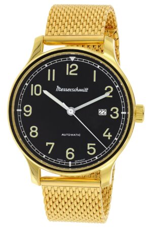 Messerschmitt ME-6332RLM-GPM Herrenuhr Automatik Goldfarben