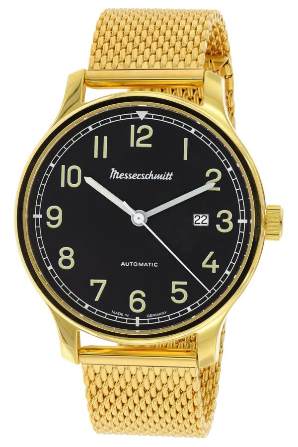 Messerschmitt ME-6332RLM-GPM Herrenuhr Automatik Goldfarben