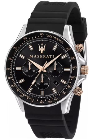 Maserati R8871640002 Herren-Armbanduhr Chronograph Sfida Bicolor