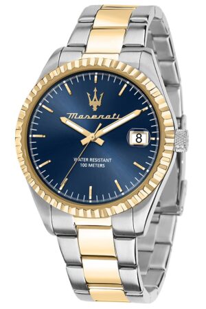 Maserati R8853100027 Herren-Armbanduhr Competizione Bicolor/Blau