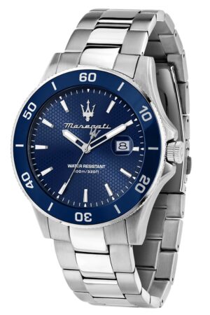 Maserati R8853100036 Herrenarmbanduhr Competizione Blau