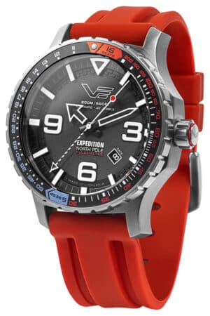 Vostok Europe YN55-597A729 Herrenuhr Automatik Polar Legend Rot/Schwarz