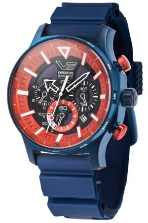 Vostok Europe VR42-595D734 Herrenuhr Solar Expedition North Pole Polar Sunrise Blau