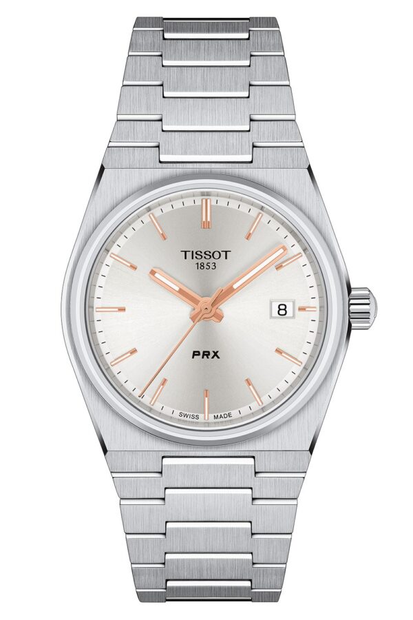 Tissot T137.210.11.031.00 Damenuhr PRX 35 mm Zweifarbig