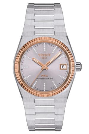 Tissot T931.207.41.336.00 Damenuhr Automatik PRX Powermatic 80 Roségold