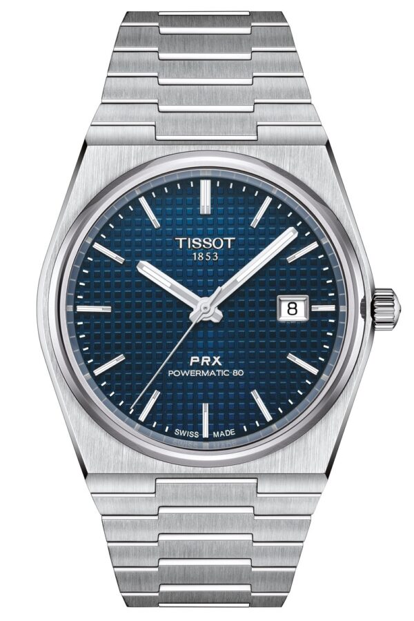 Tissot T137.407.11.041.00 Herrenuhr Automatik PRX Powermatic 80 Blau