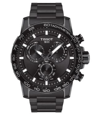 Tissot T125.617.33.051.00 Herrenuhr Chronograph Supersport Schwarz