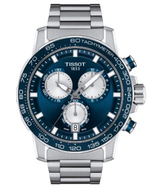 Tissot T125.617.11.041.00 Herrenuhr Supersport Chronograph Stahl/Blau