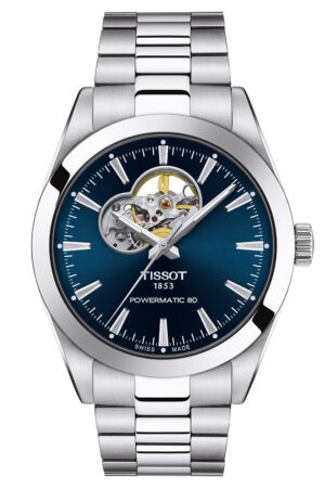 Tissot T127.407.11.041.01 Herrenuhr Gentleman Powermatic 80 Open Heart