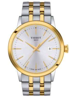 Tissot T129.410.22.031.00 Herren-Armbanduhr Classic Dream Bicolor